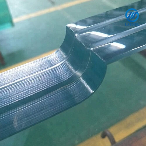tempered laminated glass cut and shape